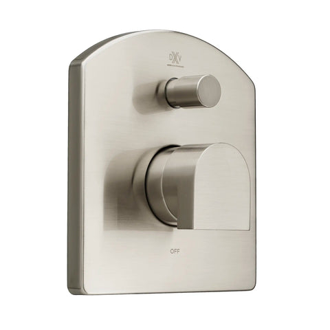 Garniture  pour robinet de baignoire/douche à pression équilibrée avec inverseur