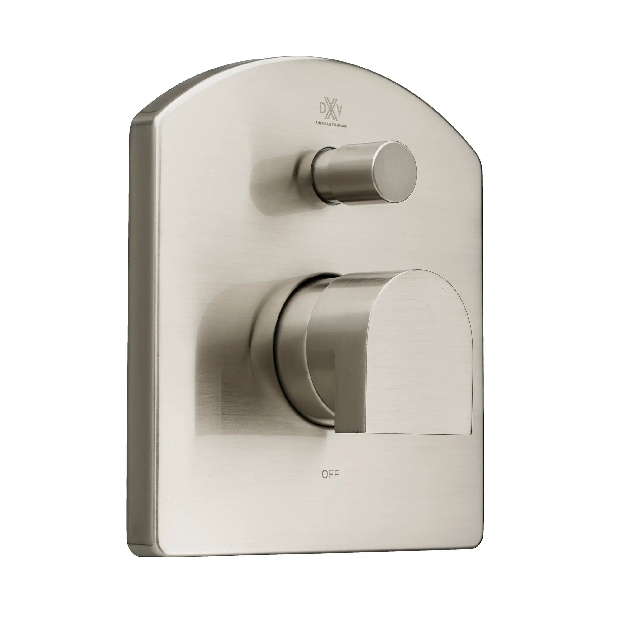 Garniture  pour robinet de baignoire/douche à pression équilibrée avec inverseur // NICKEL BROSSÉ // 38252_P_D35109600144_0_CDNwebp_bc9fec89-7421-468a-925b-b7fdfb7ea7d5.webp