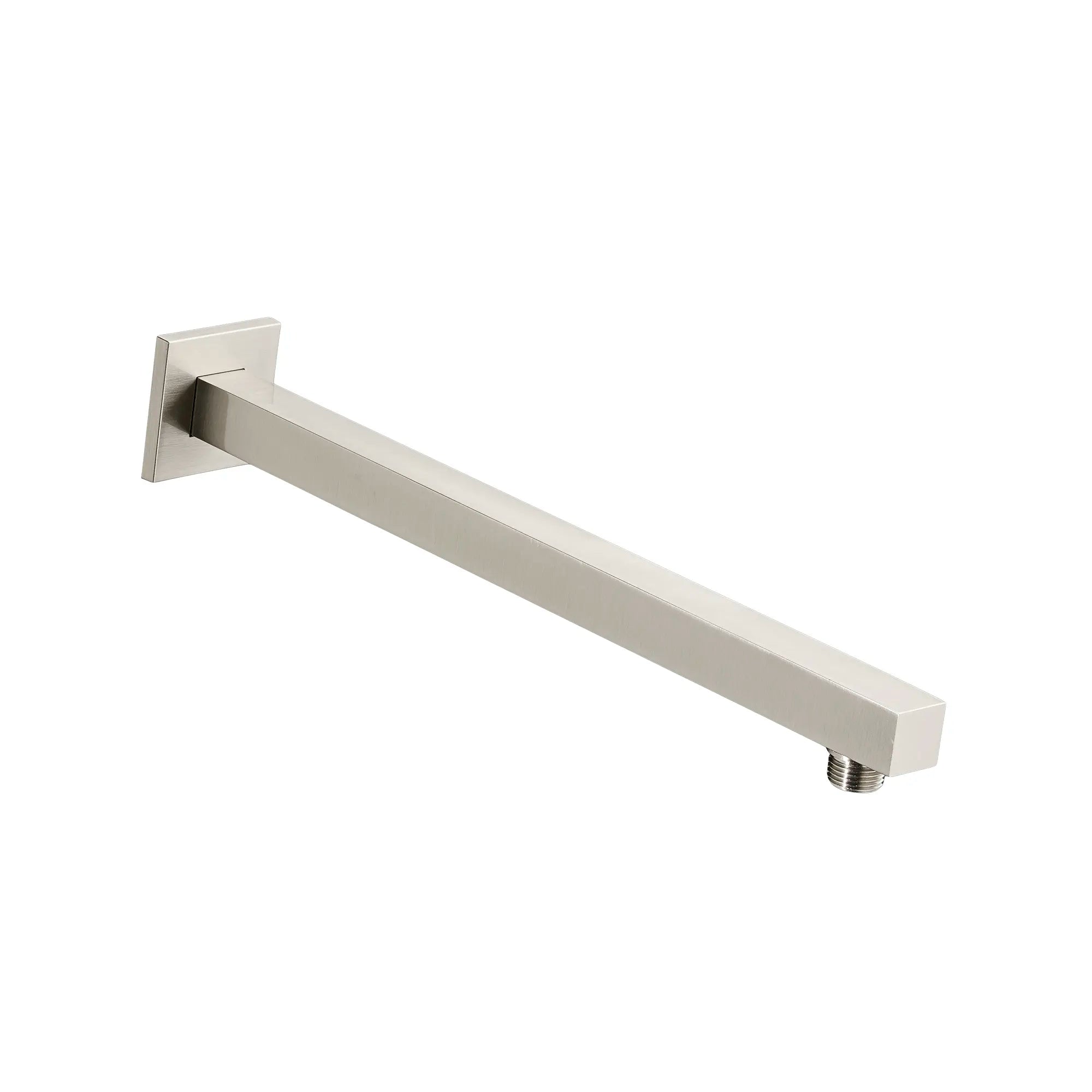 Bras de douche de 16 po Carré // NICKEL BROSSÉ // 38277_P_D35700426144_CDNwebp.webp