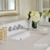 [D3510545C.100] Percy 2-Handle Wall Mounted Bathroom Faucet with Lever Handles - Polished Chrome