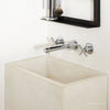 [D3510546C.100] Percy® 2-Handle Wall Mounted Bathroom Faucet with Cross Handles - Polished Chrome