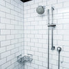 [D35105510.100] Percy 3/4 Inch or 1/2 Inch Thermostatic Valve Trim with Lever Handle - Polished Chrome