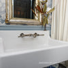 [D3515545C.100] Oak Hill® 2-Handle Wall Mount Bathroom Faucet with Lever Handles - Polished Chrome