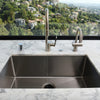[D35403000.355] Fresno® Single Handle Kitchen Faucet with Lever Handle - Polished Chrome