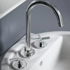 [D3510584C.100] Percy® 2-Handle Widespread Bathroom Faucet with Cross Handles - Polished Chrome