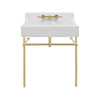 Oak Hill® 30 in. Console Legs // SATIN BRASS // 40743_D21411030427_CDNwebp.webp