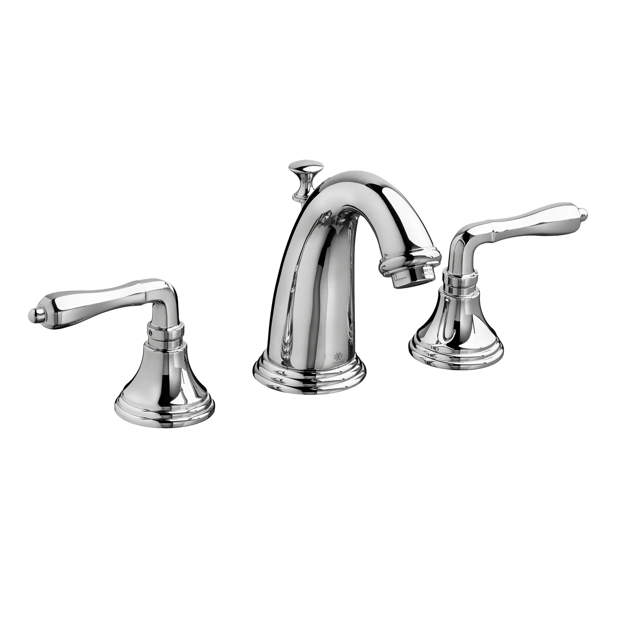 Robinet de lavabo espacé à 2 poignées Ashbee avec poignées à levier // CHROME POLI // 40749_D35101800100_CDNwebp.webp