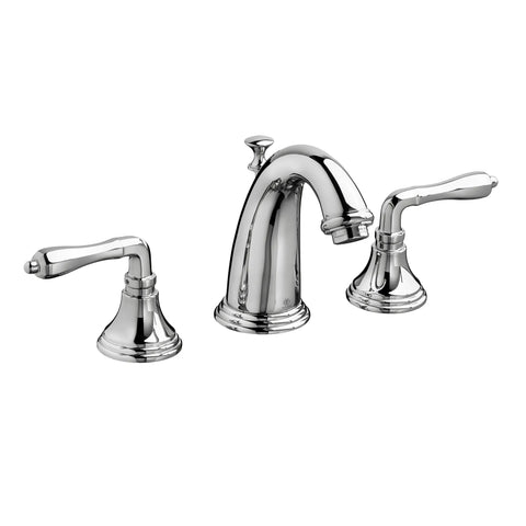 Robinet de lavabo espacé à 2 poignées Ashbee avec poignées à levier
