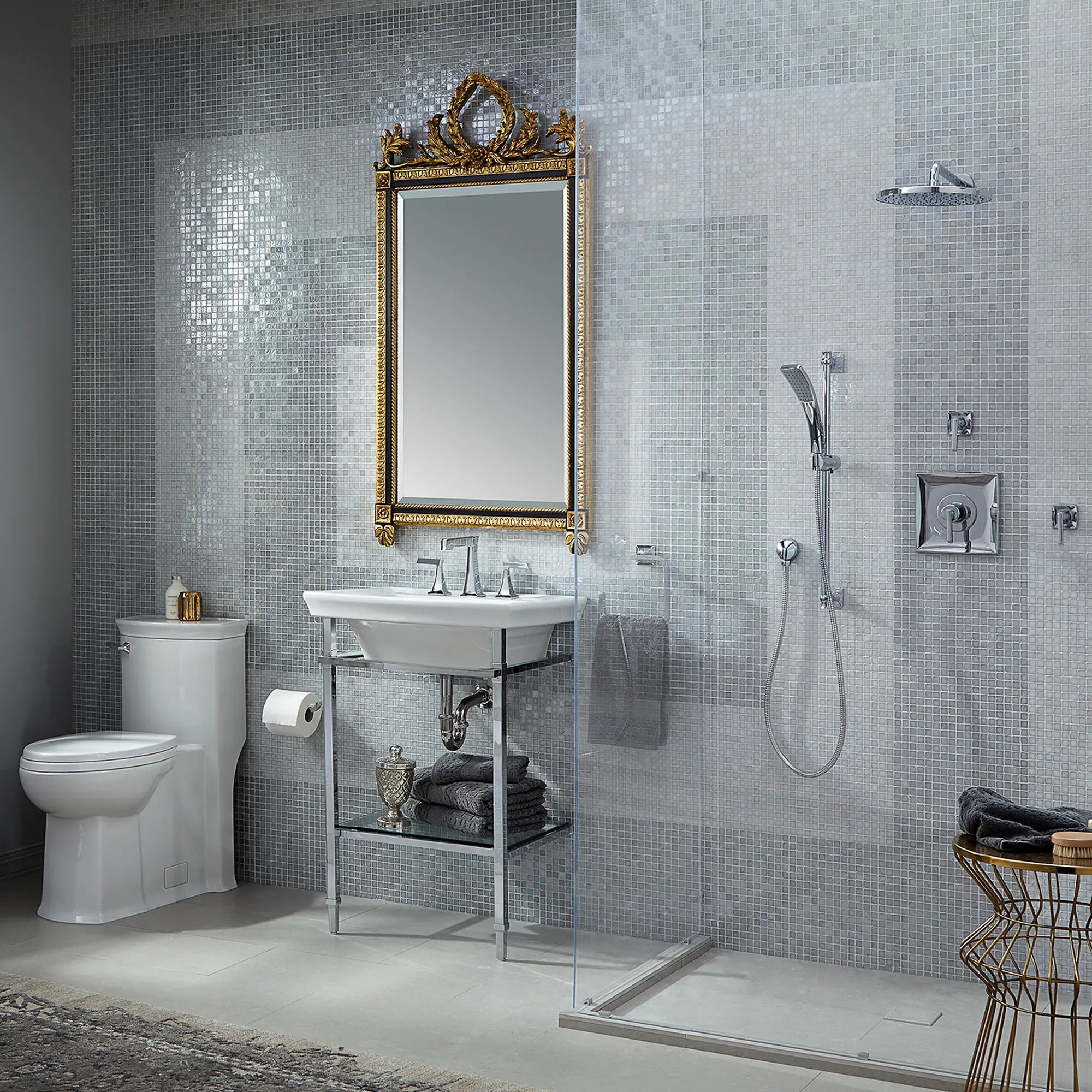 Console de 24 po Wyatt avec étagère en verre // CHROME POLI // 40859_Wyatt_Console_Sink_0_CDNwebp.webp