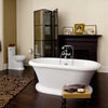 [D22000C101.415] St. George® One-Piece Chair Height Elongated Toilet with Seat - Biscuit