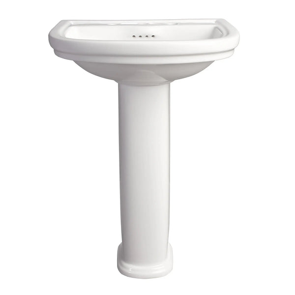 [D21005000.415] St. George® Pedestal Sink Leg - Biscuit