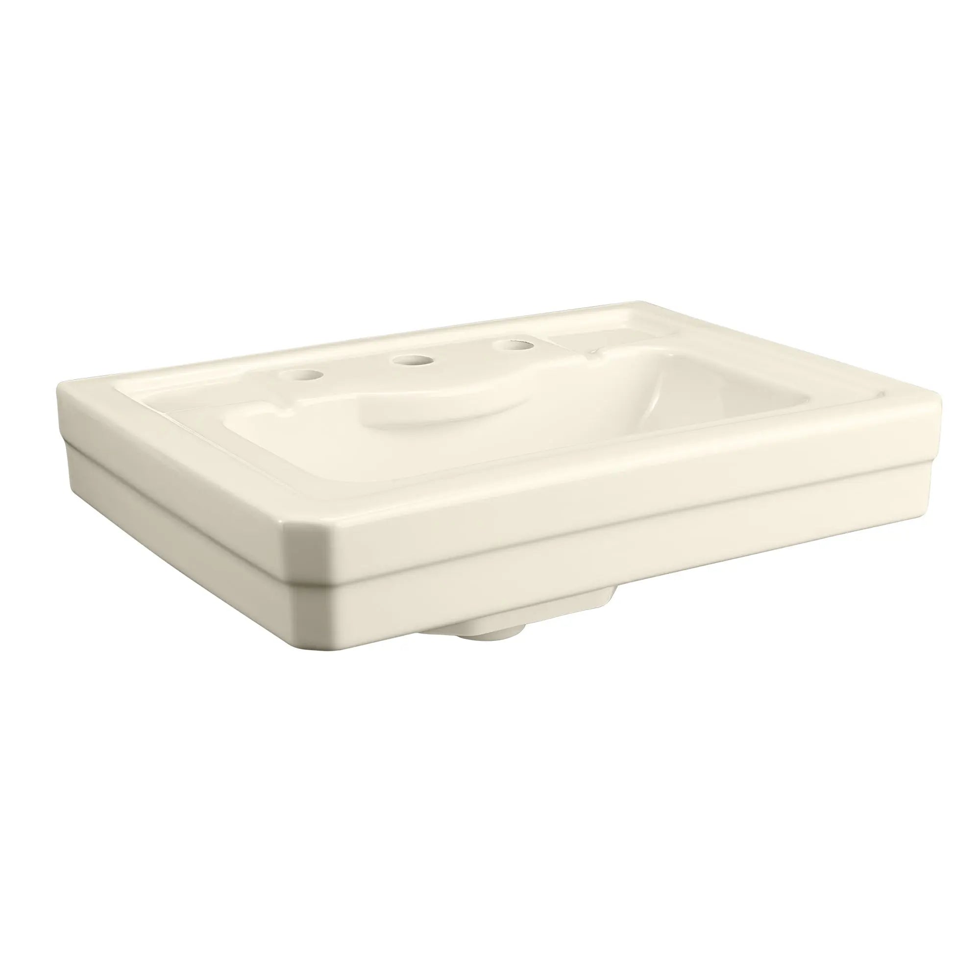 Dessus de colonne Fitzgerald 24 po - Lavabo à trois trous // BISCUIT // 41275_D20030008071_CDNwebp.webp