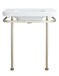 [D21035033.144] Equility® 33 in. Console Legs - Polished Chrome