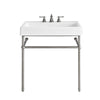 Oak Hill® 30 in. Console Legs //  BRUSHED NICKEL // 41331_D21411030144_CDNwebp.webp