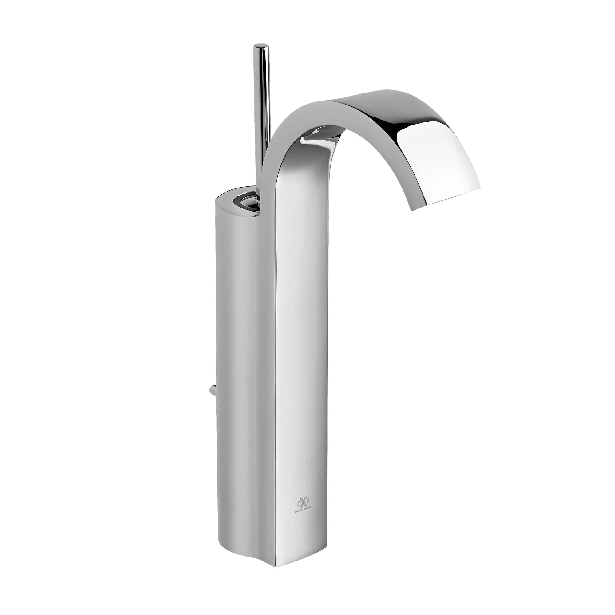 Robinet de lavabo vasque monotrou à poignée unique Rem // CHROME POLI // 41391_D35100150100_0_CDNwebp.webp