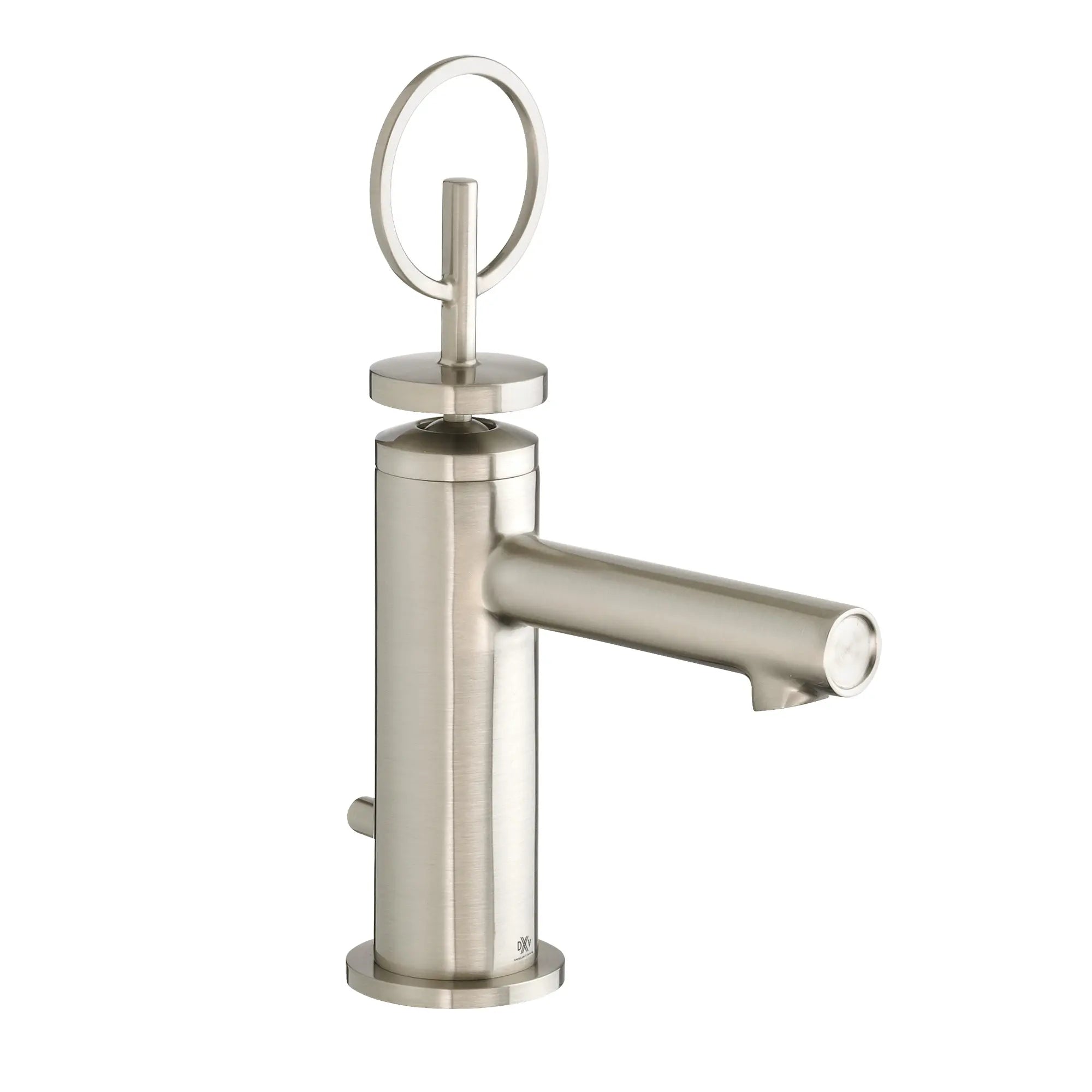 Robinet de lavabo à monocommande Percy avec poignée en boucle // NICKEL BROSSÉ // 41587_D35105104144_0_CDNwebp.webp