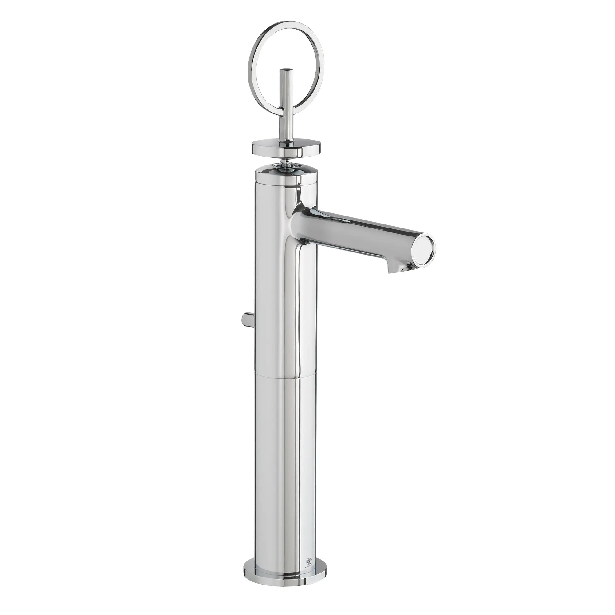 Robinet de lavabo vasque monotrou à poignée unique Percy avec poignée en boucle // CHROME POLI // 41592_D35105154100_0_CDNwebp.webp