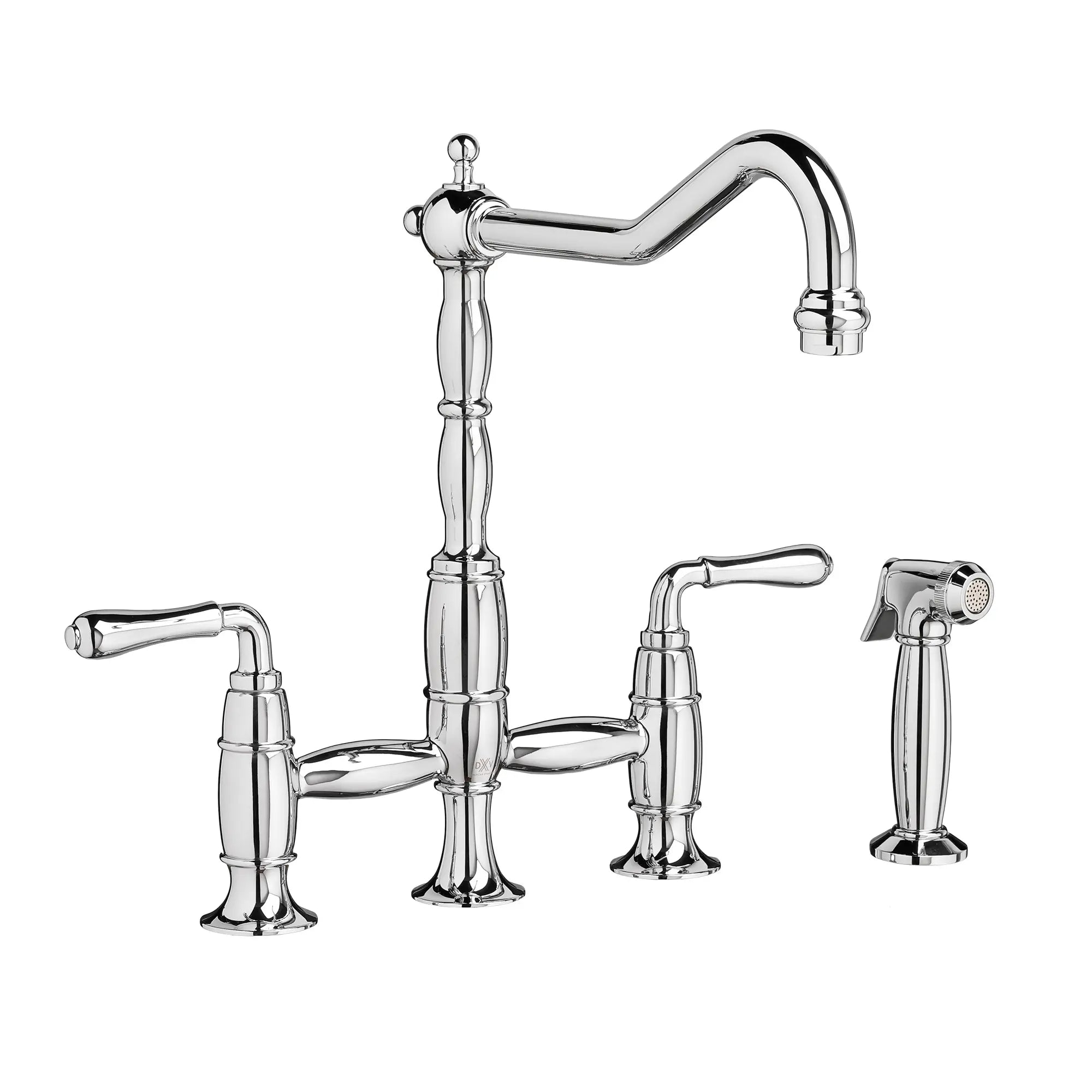 Robinet de style pont espacé Victorian avec jet latéral // CHROME POLI // 41710_D35402250100_0_CDNwebp.webp