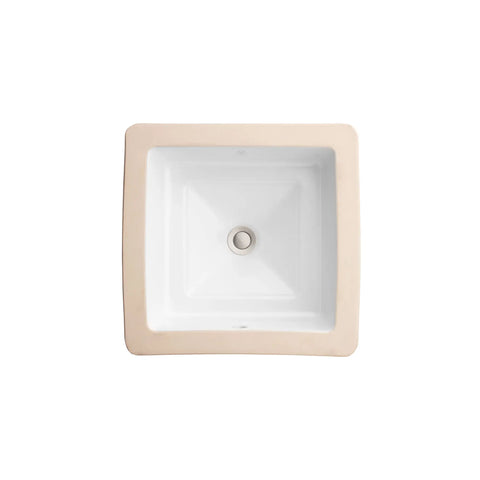 Petit lavabo carré sous comptoir POP