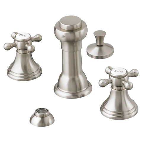 D35101334.144-ASHBEE CROSS 3 HOLE BIDET-BN