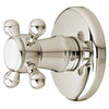 [D35101430.150] Ashbee 3/2 or 4/3 Diverter Valve Trim Only with Cross Handle - Polished Chrome