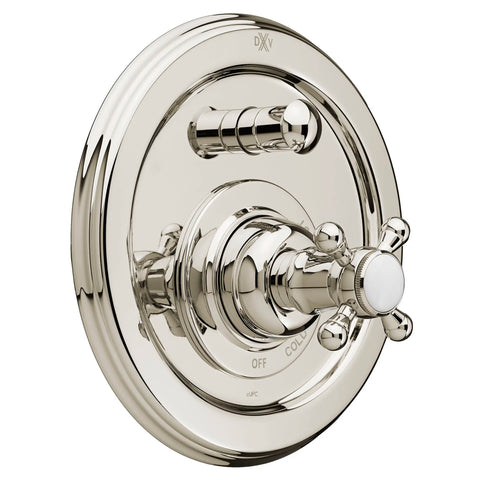 D35101640.150-ASHBEE CROSS PB TUB/SHOWER VALVE TRIM-PN