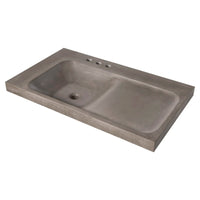 DXV® Modulus 36 in. Concrete Sink, 3-Hole // SMOKE // 42019_D21050036LH08409_CDNwebp.webp