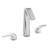 [D35120822.100] DXV® Modulus 2-Handle High Spout Widespread Bathroom Faucet with Lever Handles - Matte Black