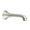 [D35101760.144] Ashbee Wall Mount Bathtub Spout - Brushed Nickel