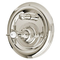 [D35107640.150] Landfair Pressure Balanced Tub/Shower Trim With Cross Handle - Platinum Nickel