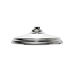 Traditional Single Function 8 in. Round Rain Can Showerhead // POLISHED CHROME // 42346_P_D35700108100_CDNwebp.webp