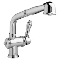 [D35402150.100] Victorian Single Handle Pull-Out Kitchen Faucet with Lever Handle - Polished Chrome