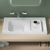 DXV® Modulus 36 in. Sink, No Hole // CANVAS WHITE // 46900_1617955955-DXV_POP_Empty_TopDown_B-D35120450_D21045036LH_D19060000_CDNwebp.webp