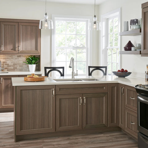 Robinet de cuisine rétractable Pekoe® à monocommande et jet double, 2,2 gpm (8,3 L/min)