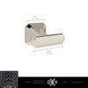 [D35170210.100] Belshire® Towel Hook - Polished Chrome