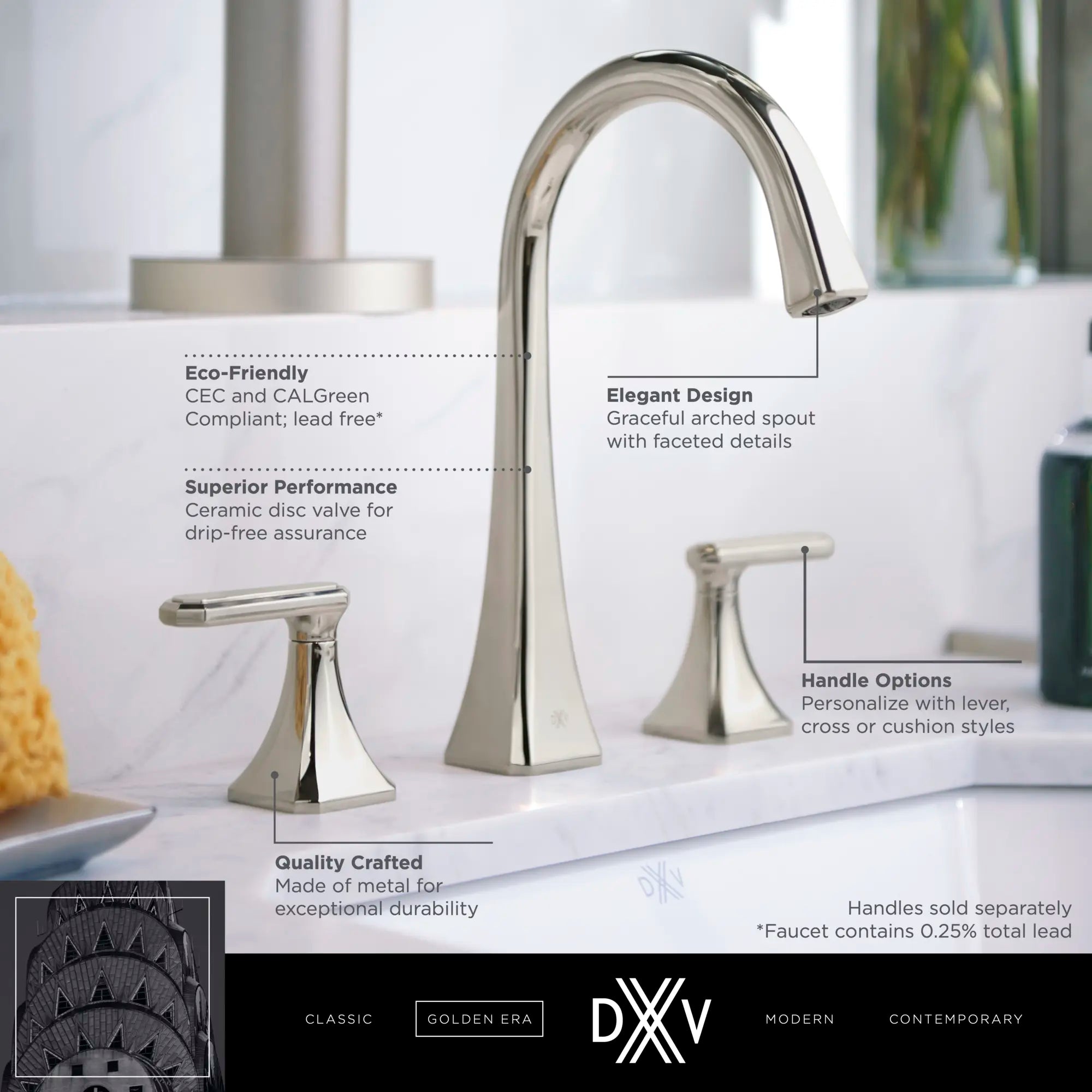 Robinet bec arqué de lavabo Belshire // CHROME POLI // 68245_DXV_High_Spout_Faucets_D35170820_1_0_CDNwebp.webp