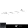 [D35120180.243] DXV® Modulus 18 in. Towel Rack - Matte Black