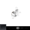 [D35120210.243] DXV® Modulus Towel Hook - Matte Black