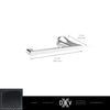 [D35120230.243] DXV® Modulus Single Arm Toilet Paper Holder - Matte Black