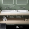 [D21060055.415] DXV Modulus® Above Counter Sink, No Hole - Canvas White