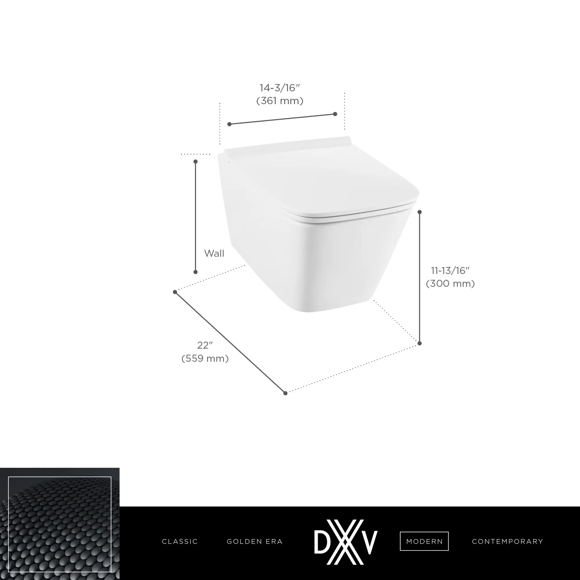 Toilette DXV Modulus murale à chasse double avec siège // CANVAS WHITE // 68361_DXV_Modulus_Toilet_D23040A000_Info_2_CDNwebp.webp