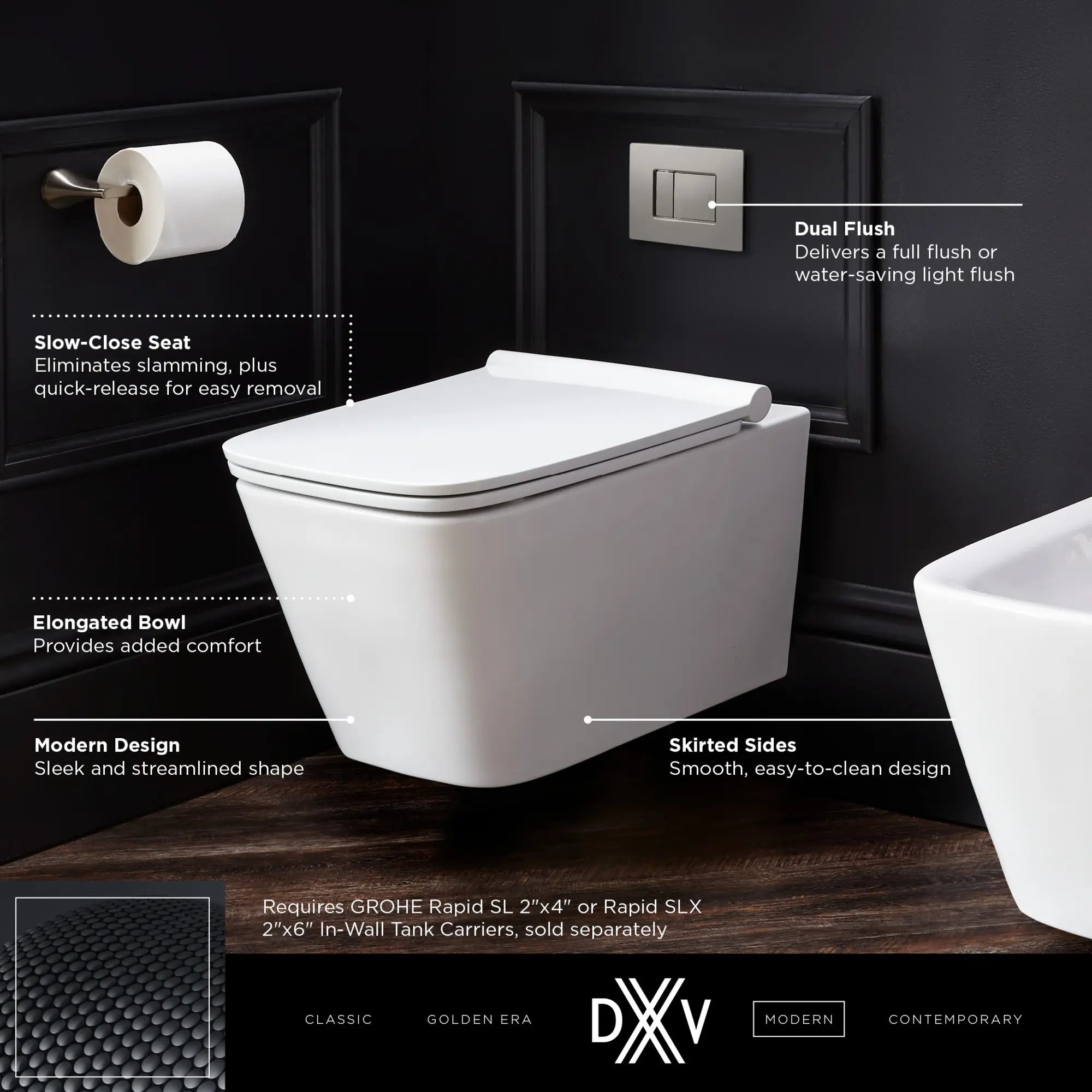 Toilette DXV Modulus murale à chasse double avec siège // CANVAS WHITE // 68363_DXV_Modulus_Toilet_D23040A000_Info_1_0_CDNwebp.webp