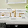 [D35155800.100] Oak Hill® 2-Handle Widespread Bathroom Faucet with Lever Handles - Polished Chrome