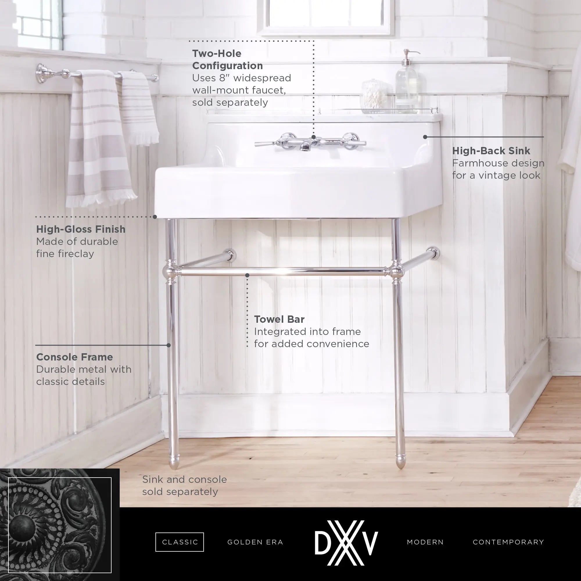 Console de 30 po Oak Hill // CHROME POLI // 68410_DXV_Oak_Hill_Console_D21411030_D20155002_Info_1_0_CDNwebp.webp