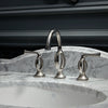 [D31202801.435] Trope 2-Handle Widespread 3D Printed Bathroom Faucet with Lever Handles - Butler Finish