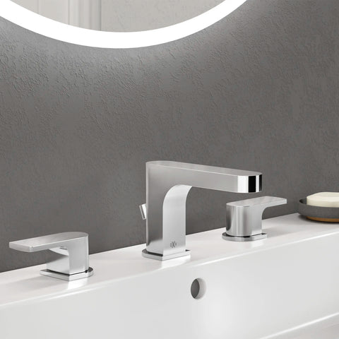 Robinet de lavabo espacé à 2 poignées Equility avec poignées à levier
