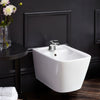 [D35120012.100] DXV® Modulus Single Hole Bidet Faucet with Lever Handle - Matte Black