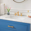 [D35170802.427] Belshire® Cross Handles Only for Widespread Bathroom Faucet - Polished Chrome