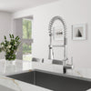 [D35403350.100] Fresno® Single Handle Culinary Kitchen Faucet with Lever Handle - Polished Chrome