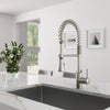 [D35403350.355] Fresno® Single Handle Culinary Kitchen Faucet with Lever Handle - Polished Chrome